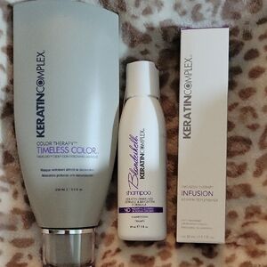Keratin Complex Color Therapy Set - Silver and White